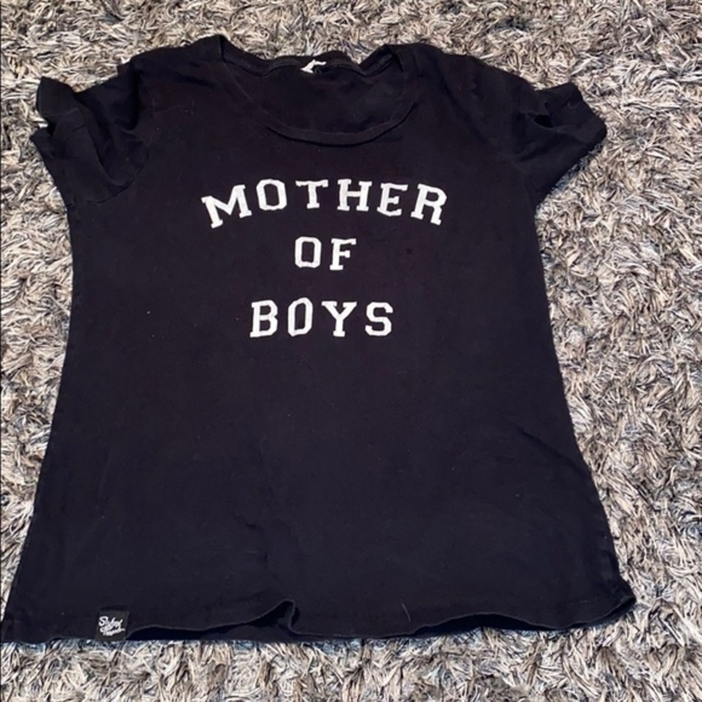 Mother of Boys T shirt M/L no tag Sly Fox Threads.